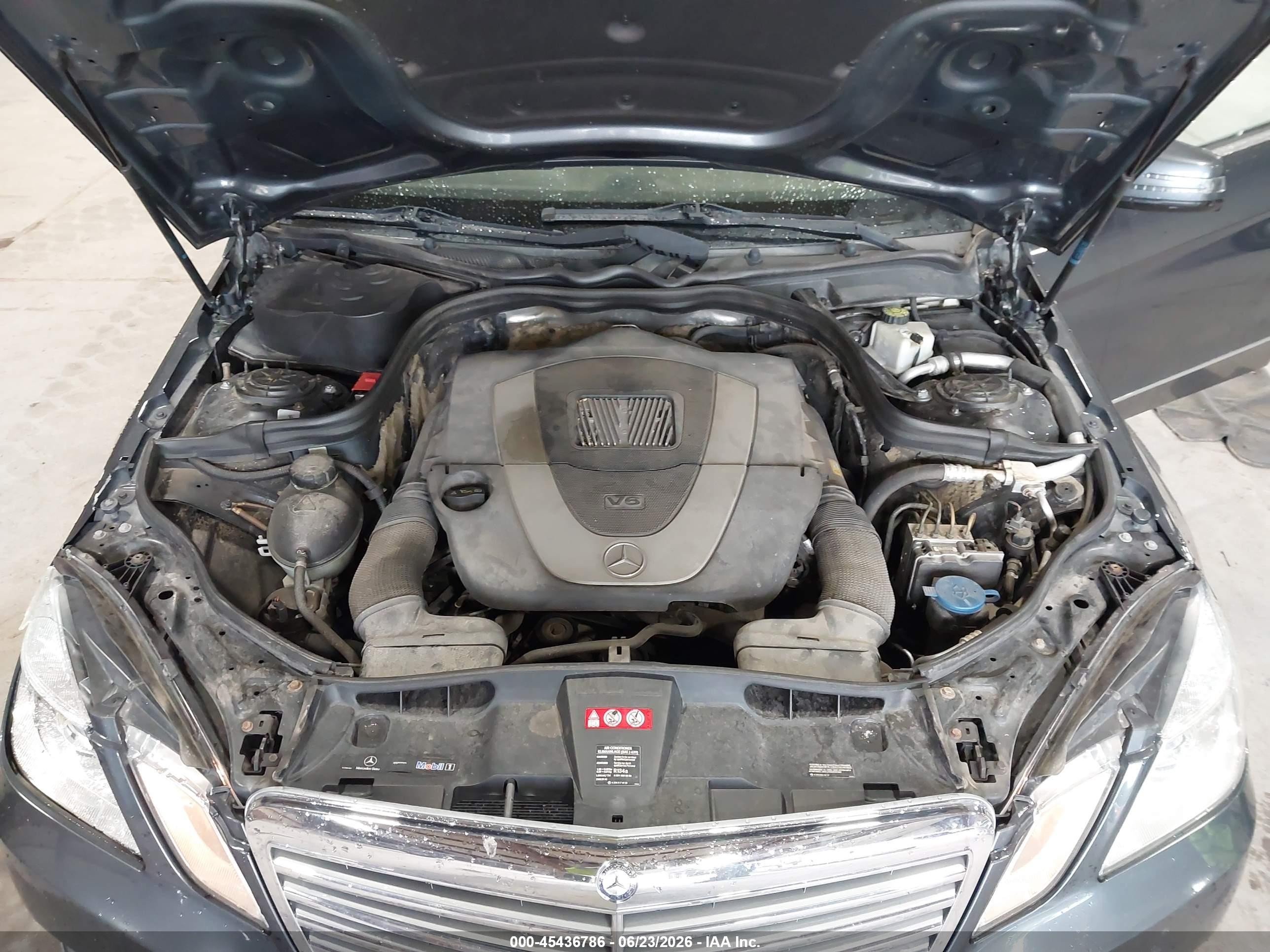 2010 Mercedes-benz E 350 4matic Gray vin: WDDHF8HBXAA261501