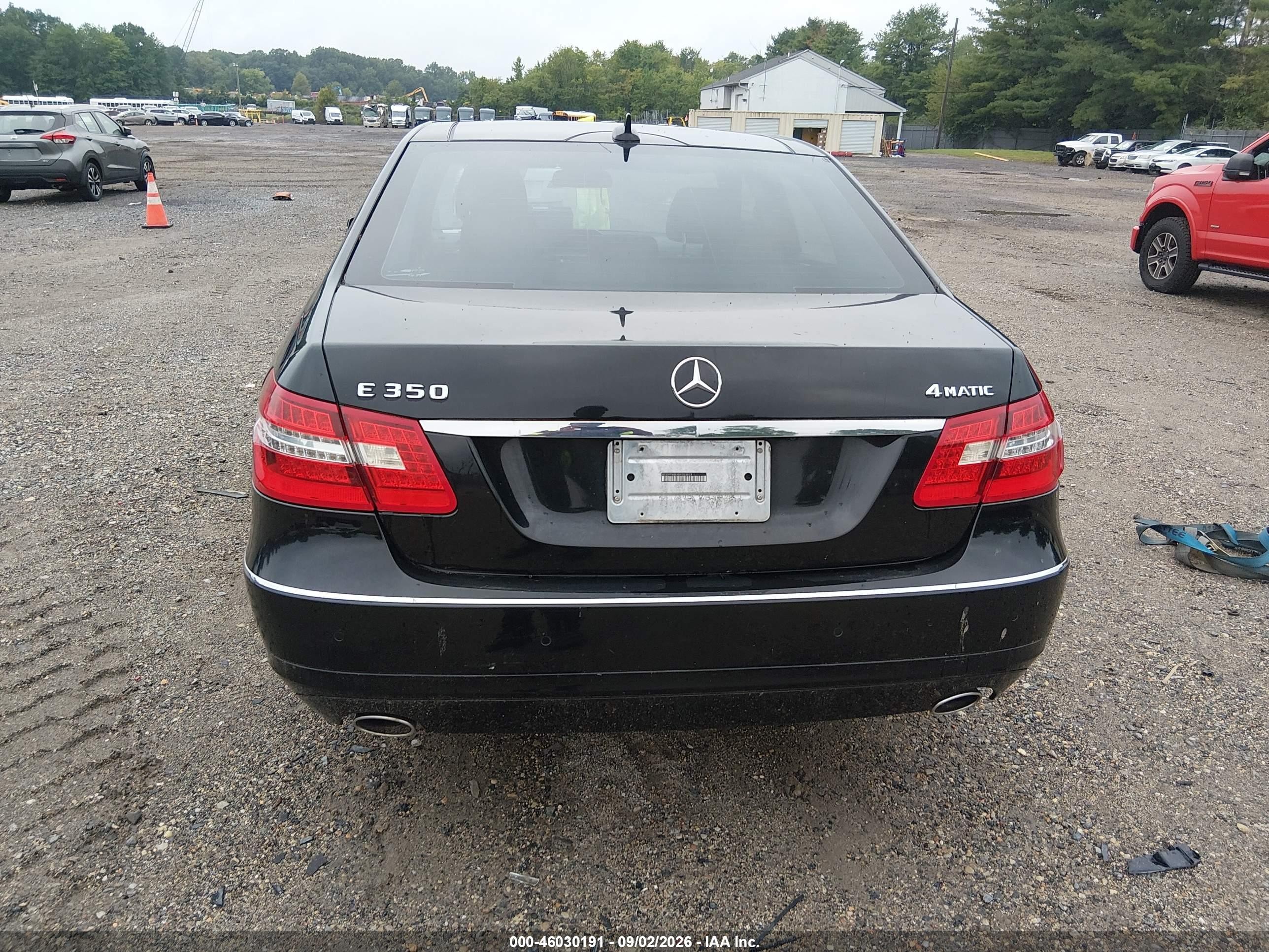 2011 Mercedes-benz E 350 4matic Черный vin: WDDHF8HBXBA303618