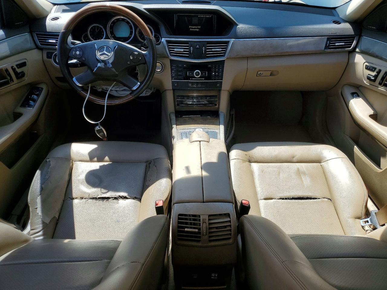 2011 Mercedes-benz E 350 4matic White vin: WDDHF8HBXBA318832