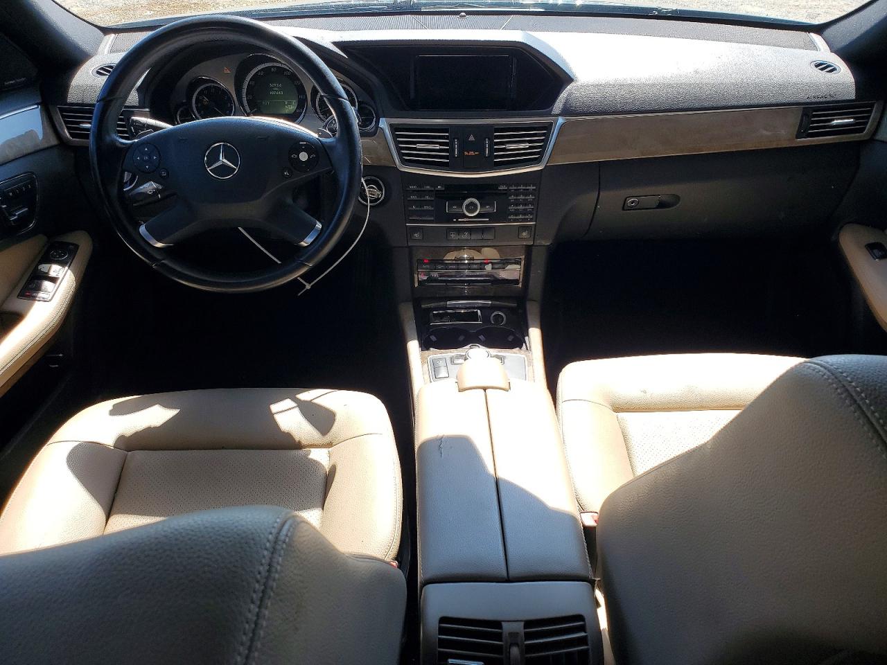 2011 Mercedes-benz E-class E350 4matic Black vin: WDDHF8HBXBA421572