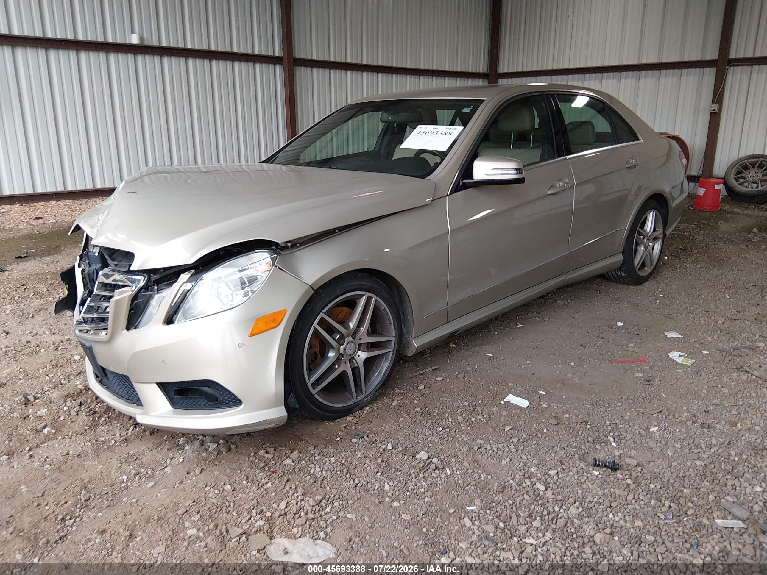2011 Mercedes-benz E 350 4matic Золотой vin: WDDHF8HBXBA483554