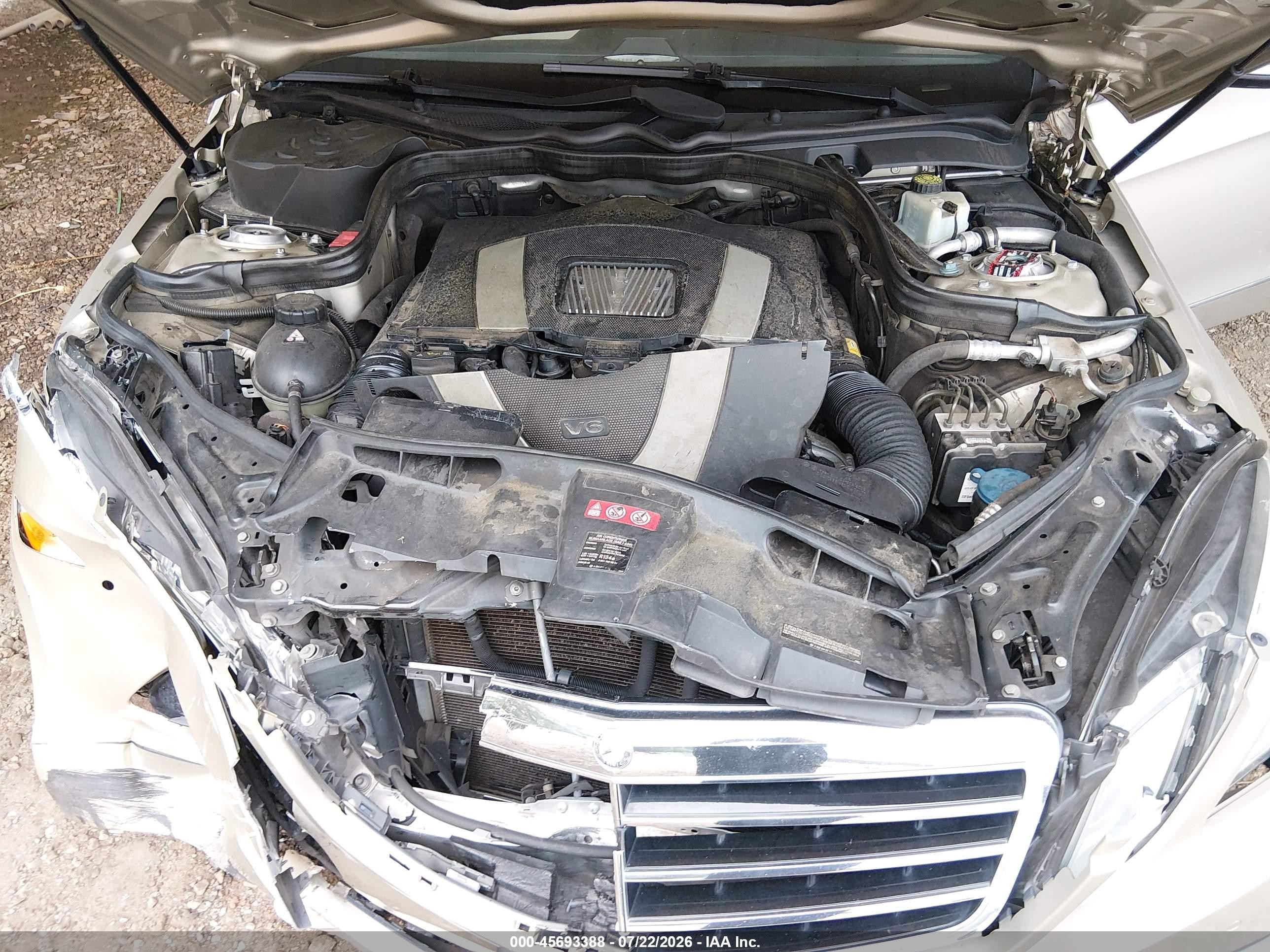 2011 Mercedes-benz E 350 4matic Золотой vin: WDDHF8HBXBA483554