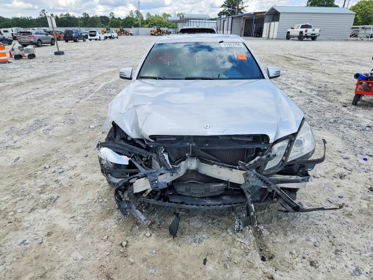 2012 Mercedes-benz E 350 4matic Silver vin: WDDHF8JB0CA619525