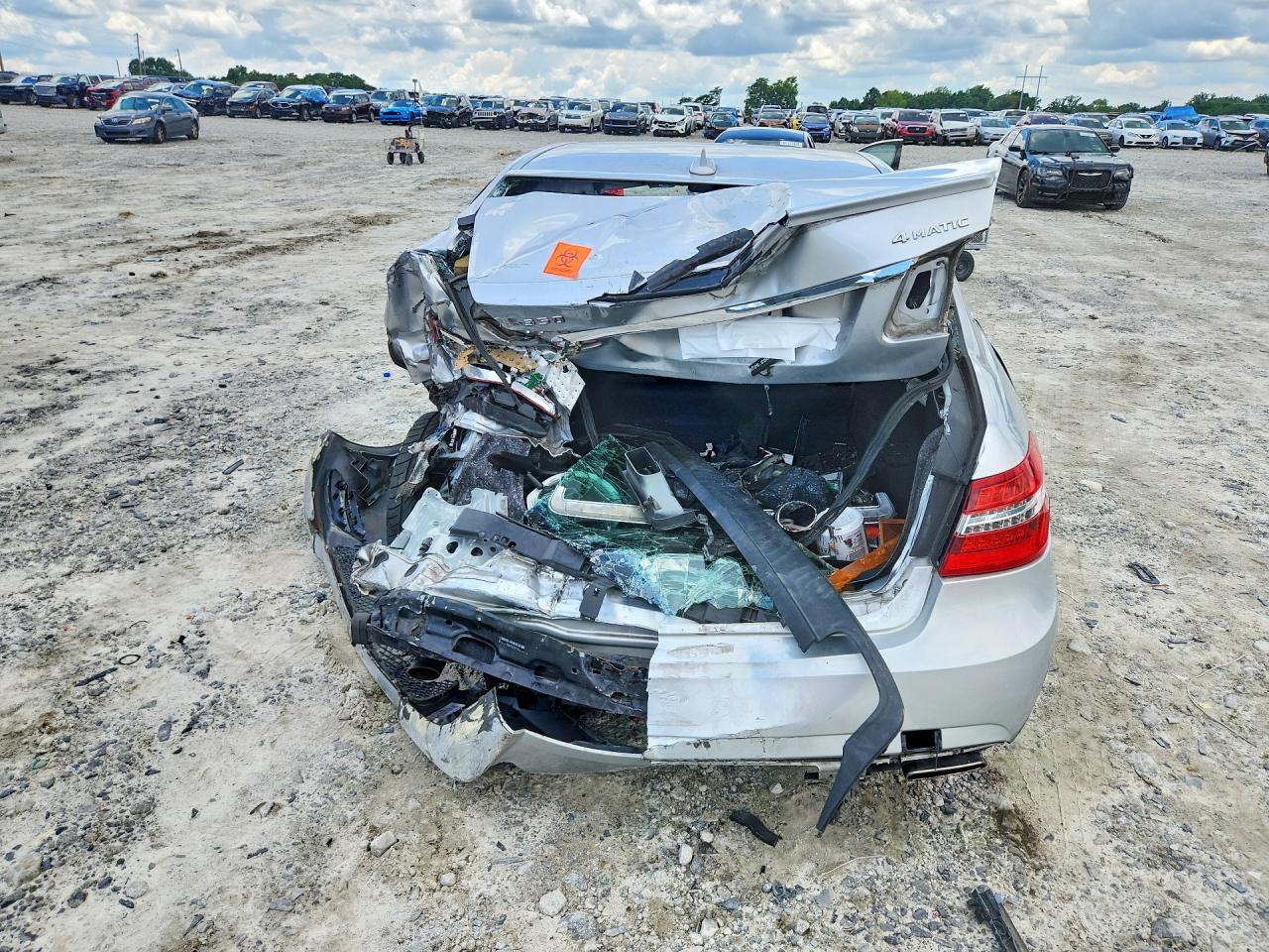 2012 Mercedes-benz E 350 4matic Silver vin: WDDHF8JB0CA619525