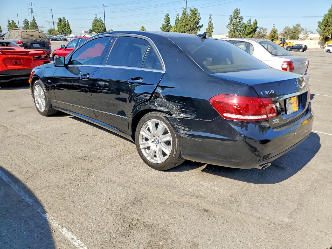 2012 Mercedes-benz E 350 4matic Black vin: WDDHF8JB0CA628564