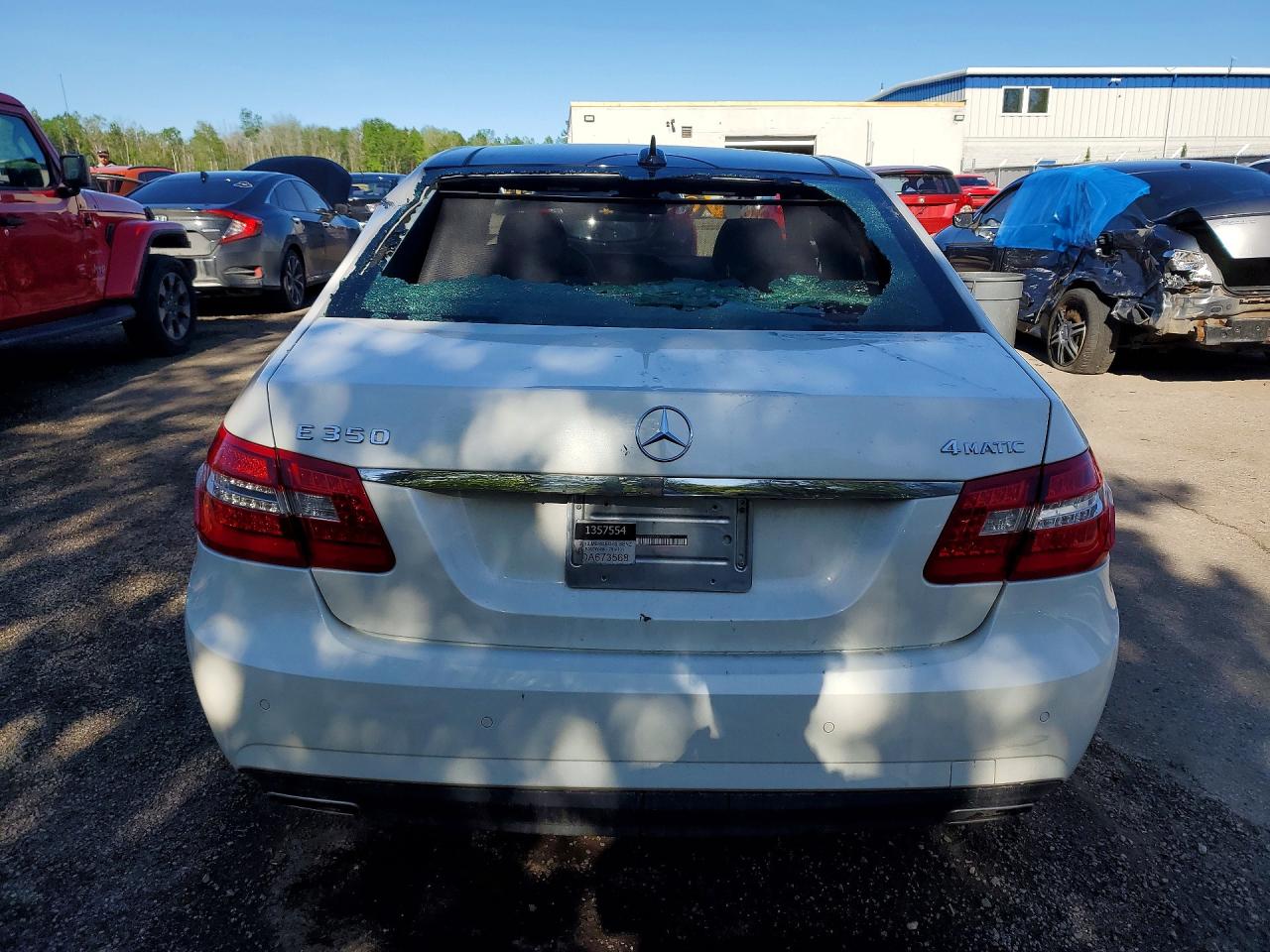 2013 Mercedes-benz E 350 4matic Белый vin: WDDHF8JB0DA673568
