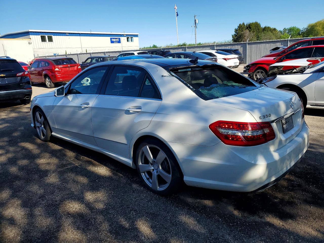 2013 Mercedes-benz E 350 4matic Белый vin: WDDHF8JB0DA673568