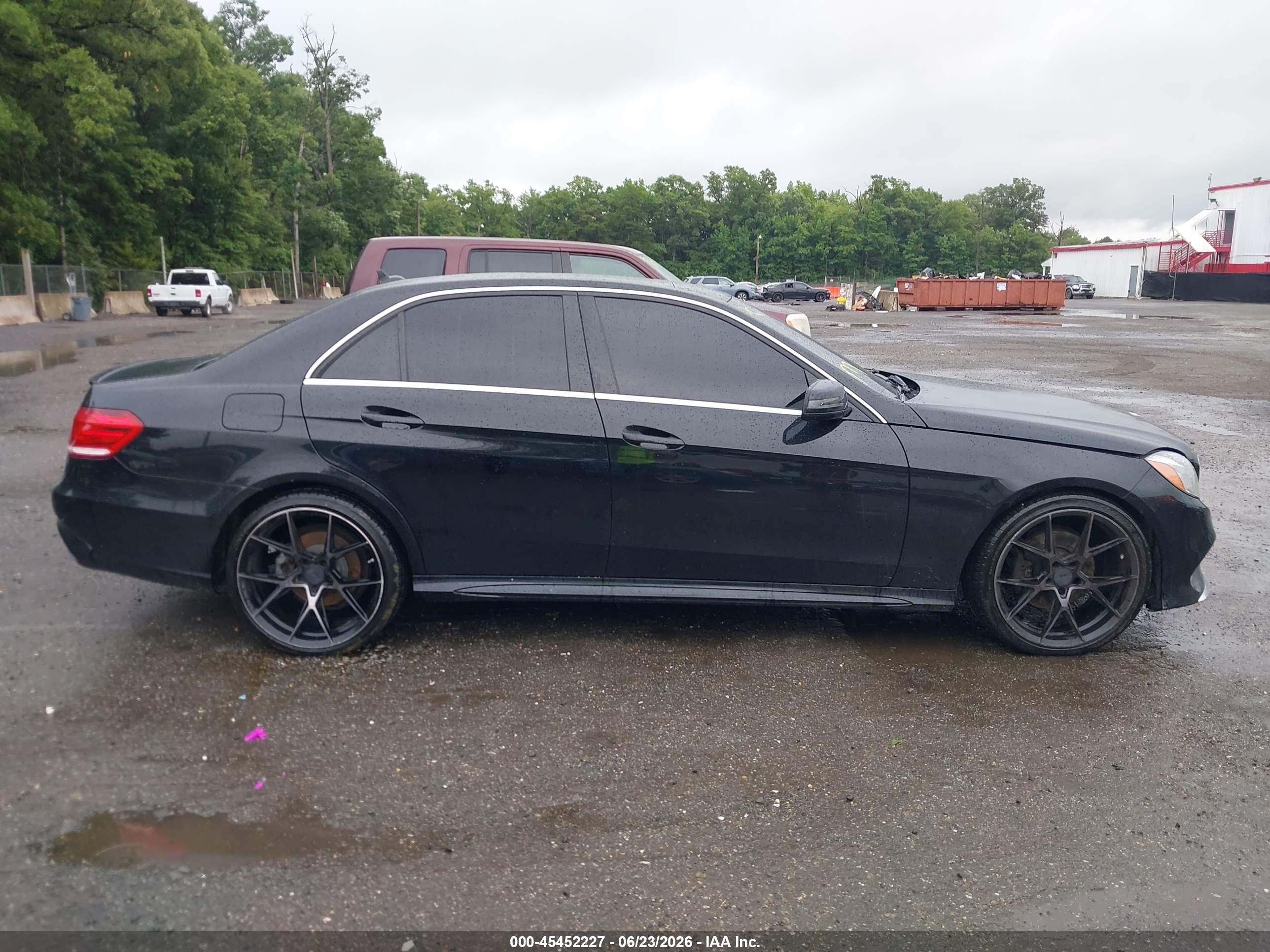 2014 Mercedes-benz E 350 4matic Black vin: WDDHF8JB0EA782551