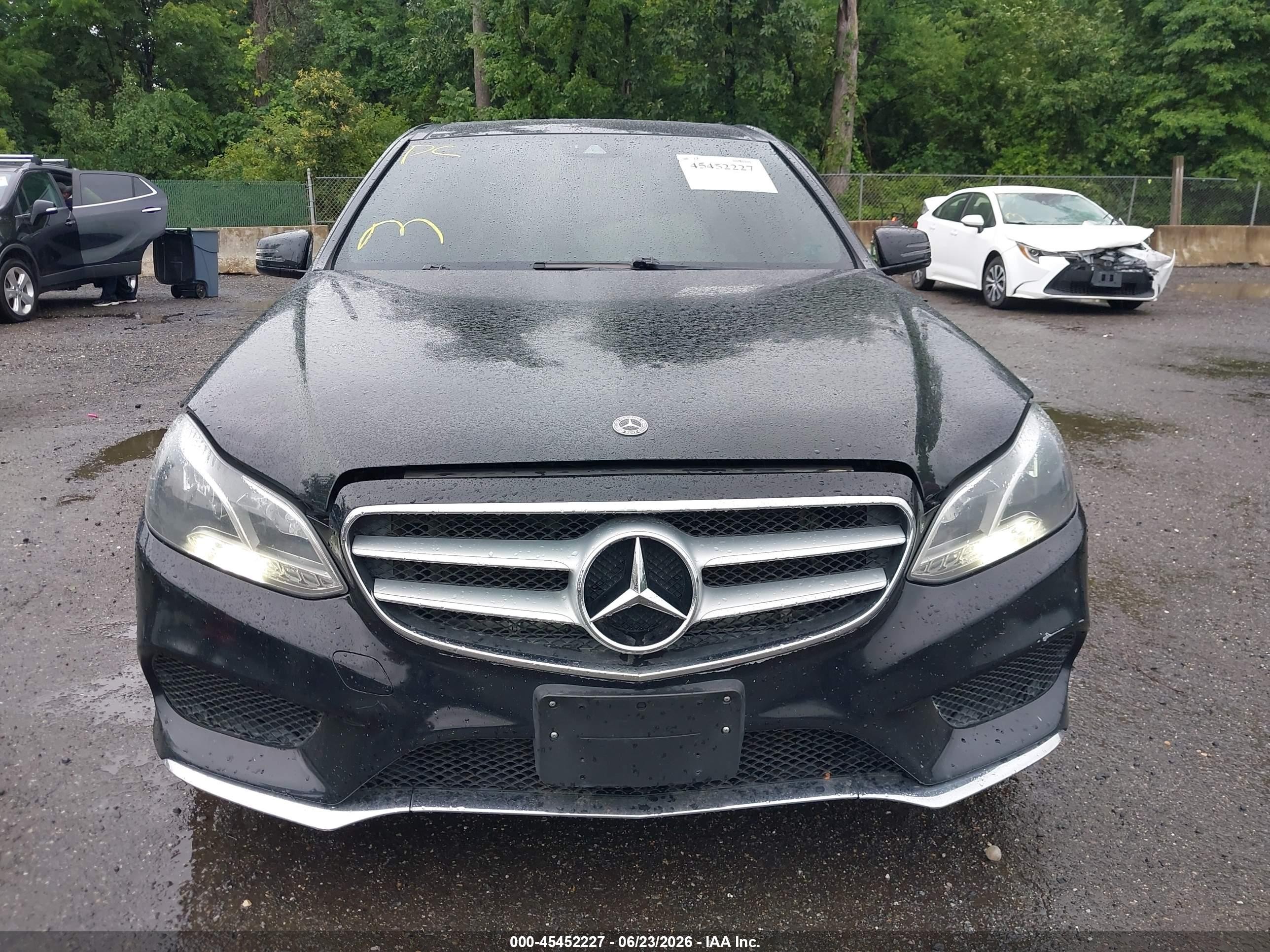 2014 Mercedes-benz E 350 4matic Black vin: WDDHF8JB0EA782551