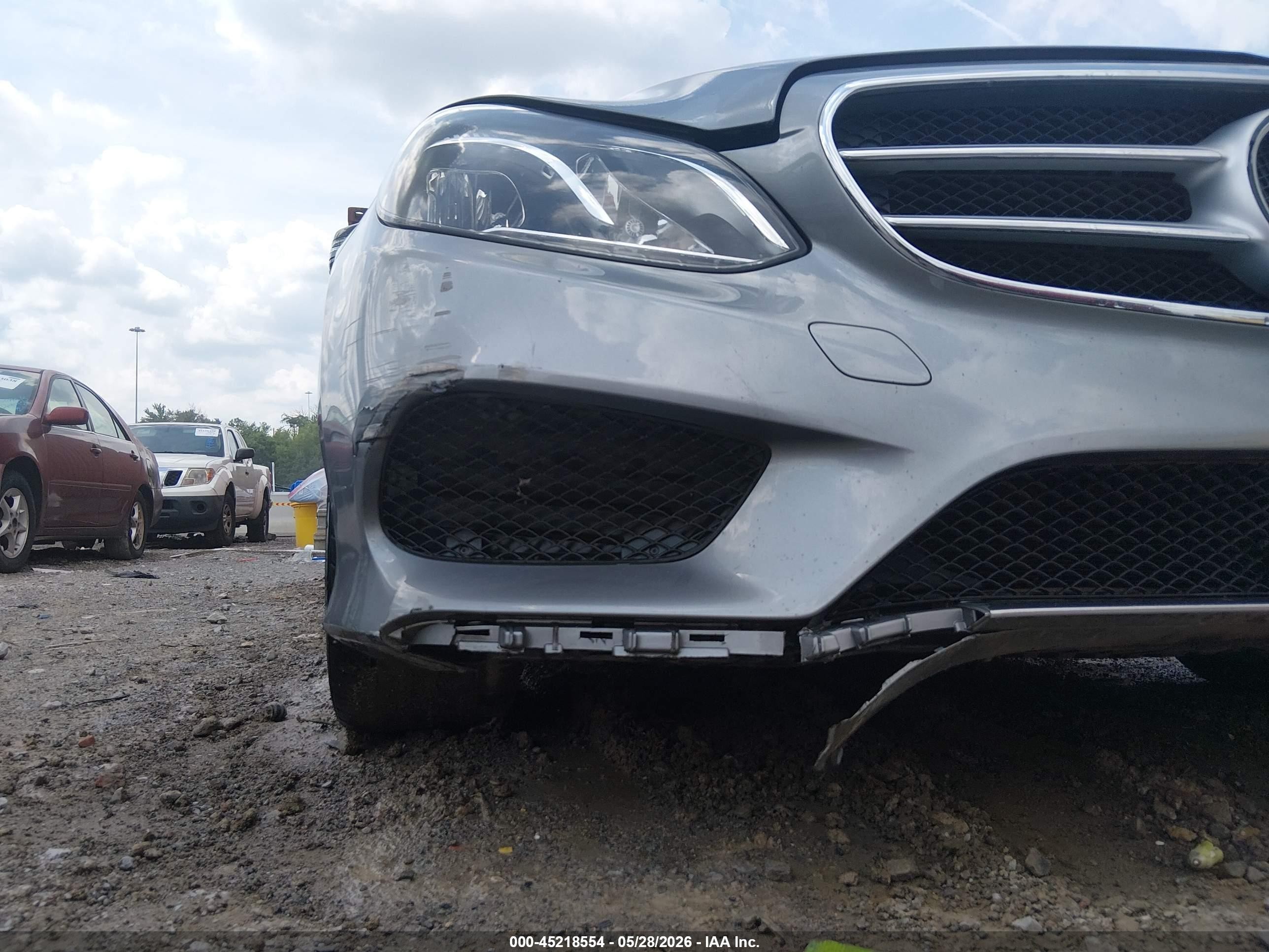 2014 Mercedes-benz E 350 4matic Silver vin: WDDHF8JB0EA807125