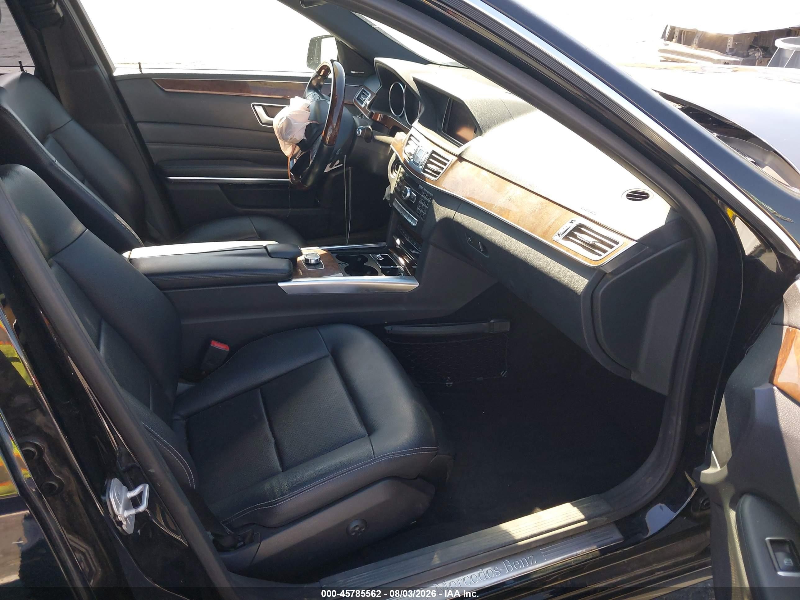 2014 Mercedes-benz E 350 4matic Черный vin: WDDHF8JB0EA812776