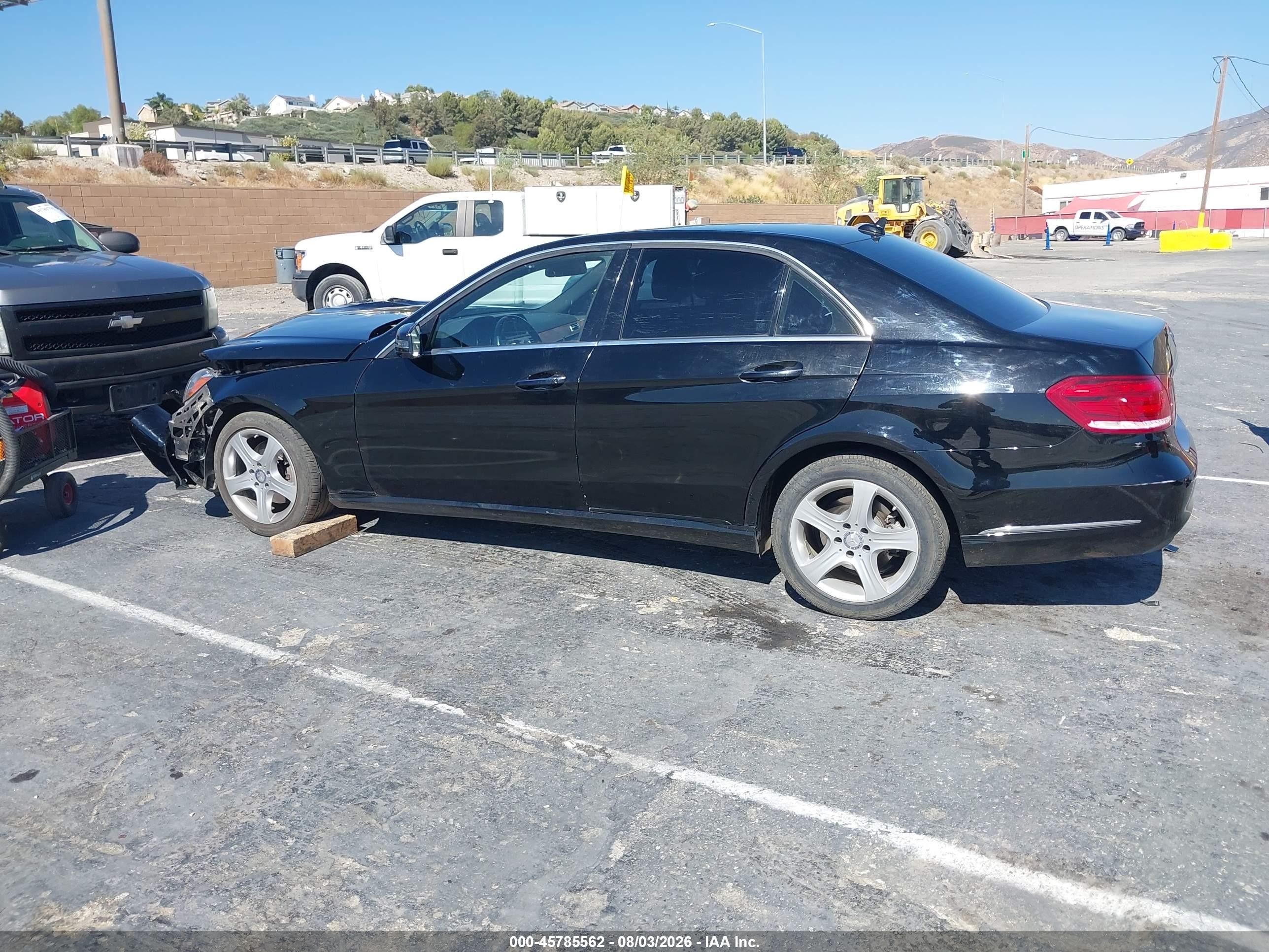 2014 Mercedes-benz E 350 4matic Черный vin: WDDHF8JB0EA812776