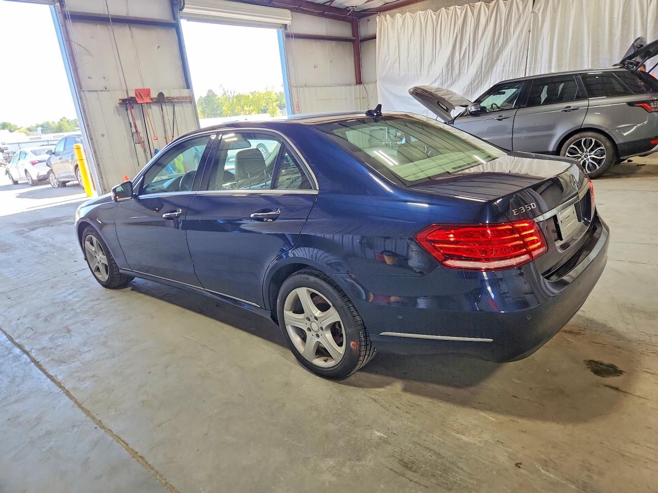 2014 Mercedes-benz E 350 4matic Blue vin: WDDHF8JB0EA833806