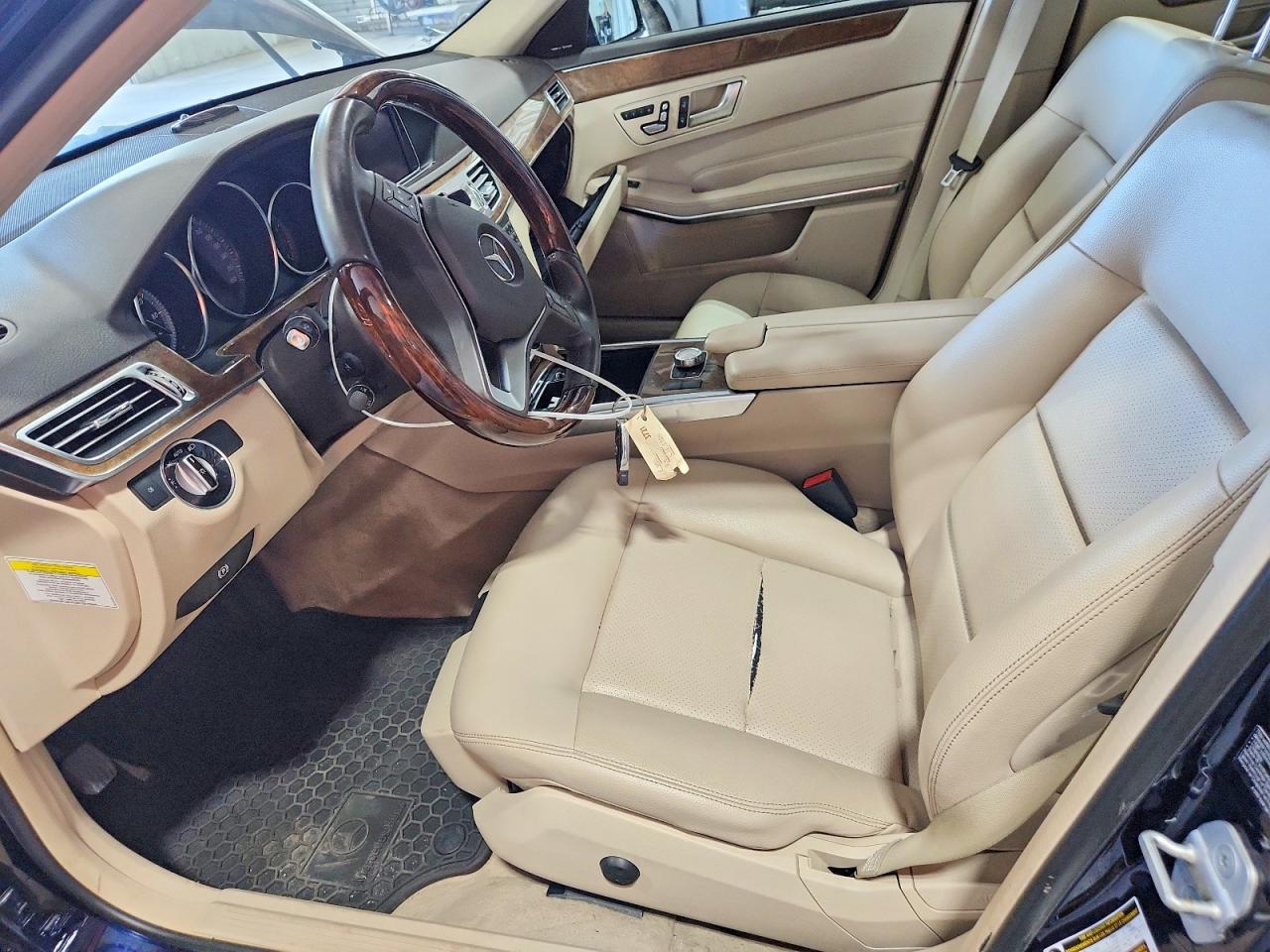 2014 Mercedes-benz E 350 4matic Blue vin: WDDHF8JB0EA833806