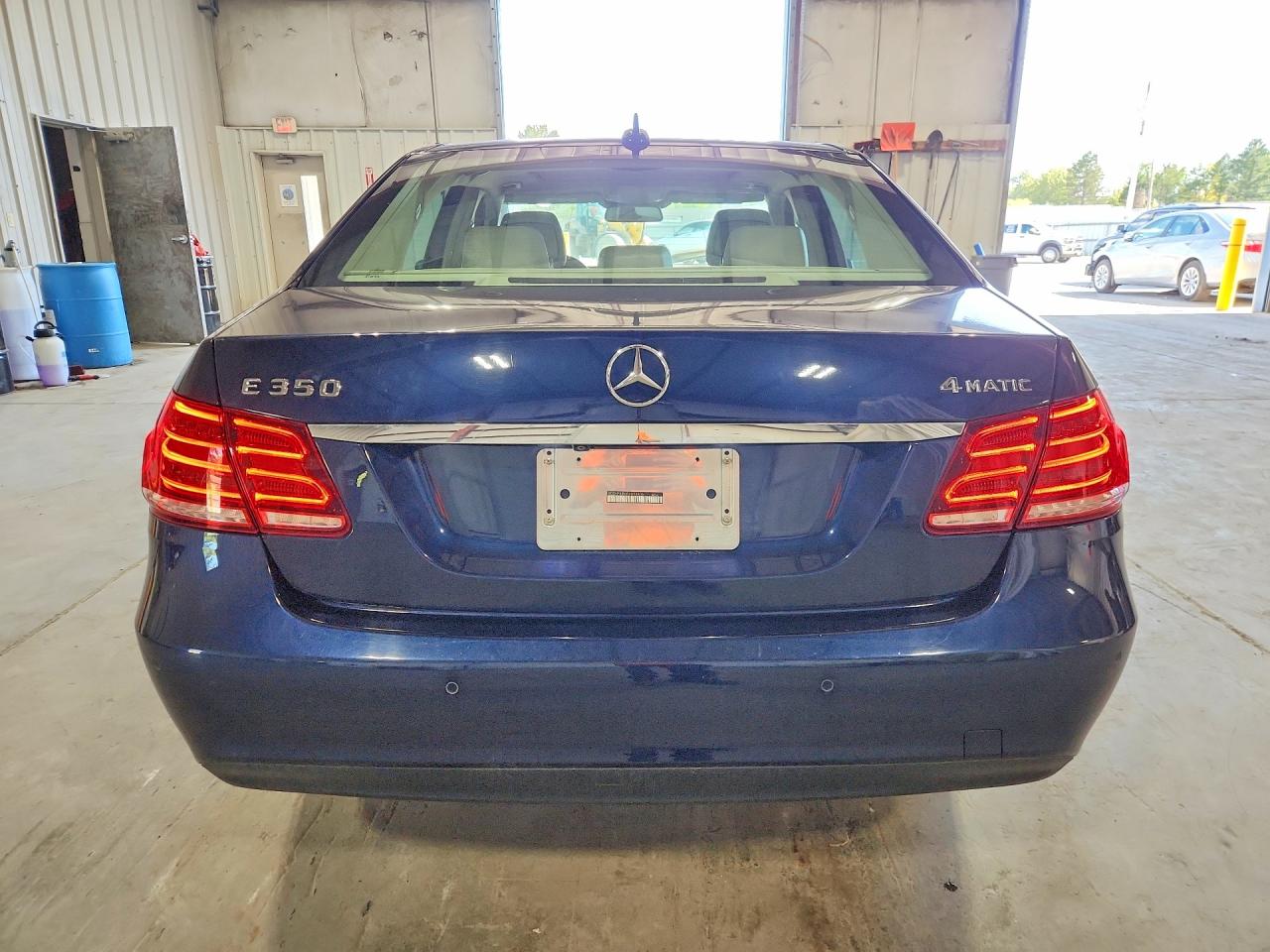 2014 Mercedes-benz E 350 4matic Blue vin: WDDHF8JB0EA833806