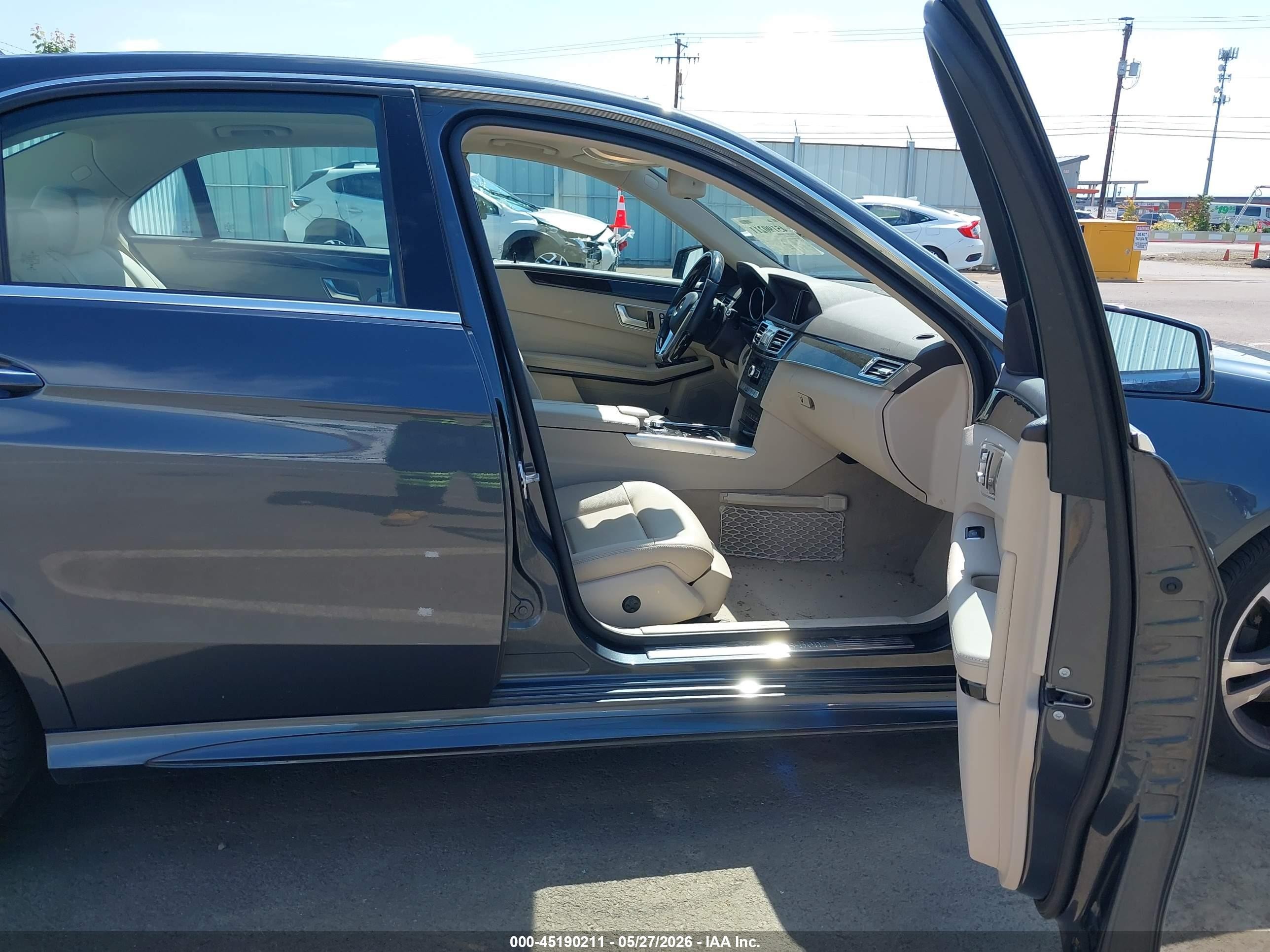 2014 Mercedes-benz E 350 4matic Gray vin: WDDHF8JB0EA908407