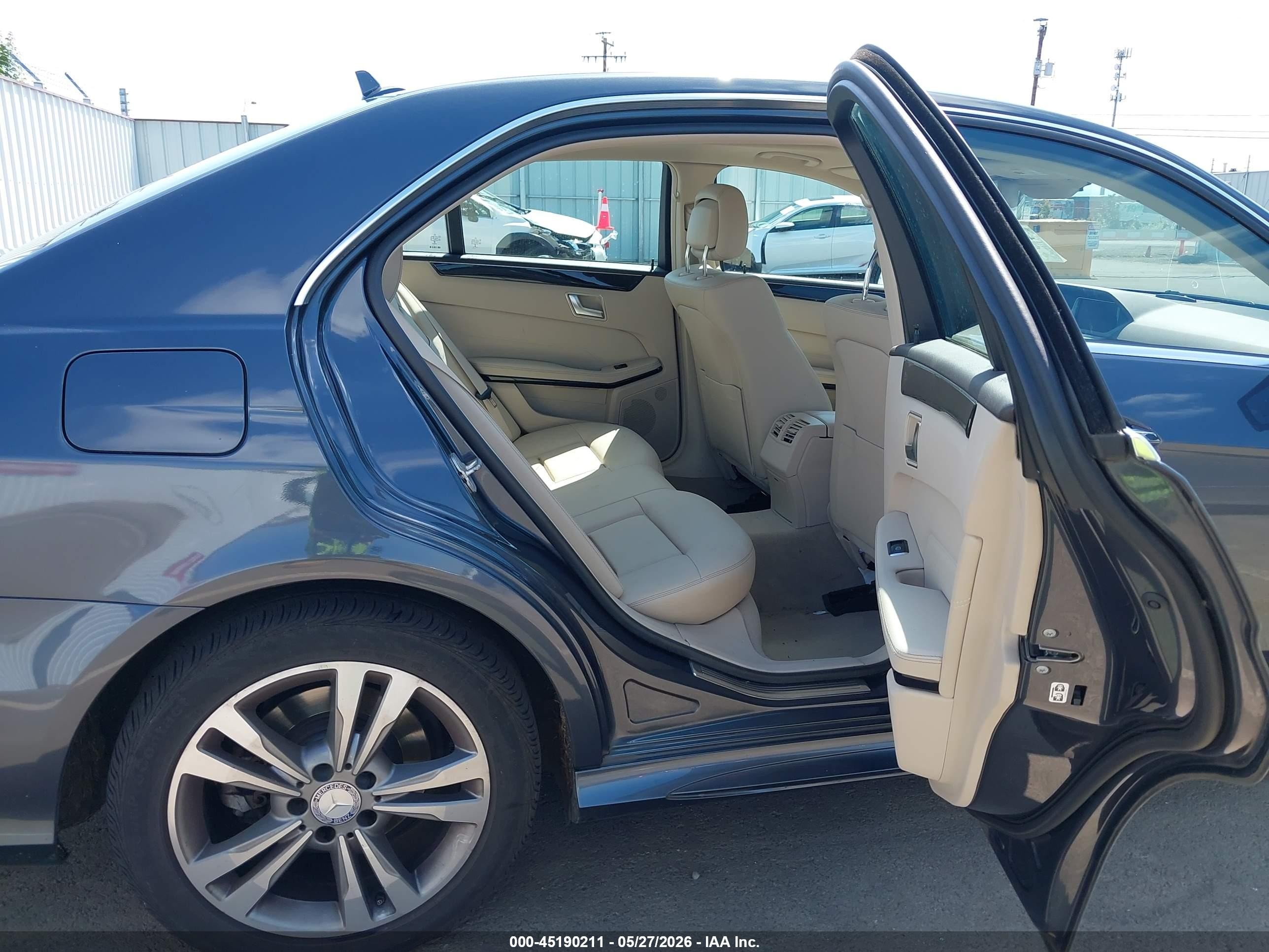 2014 Mercedes-benz E 350 4matic Gray vin: WDDHF8JB0EA908407