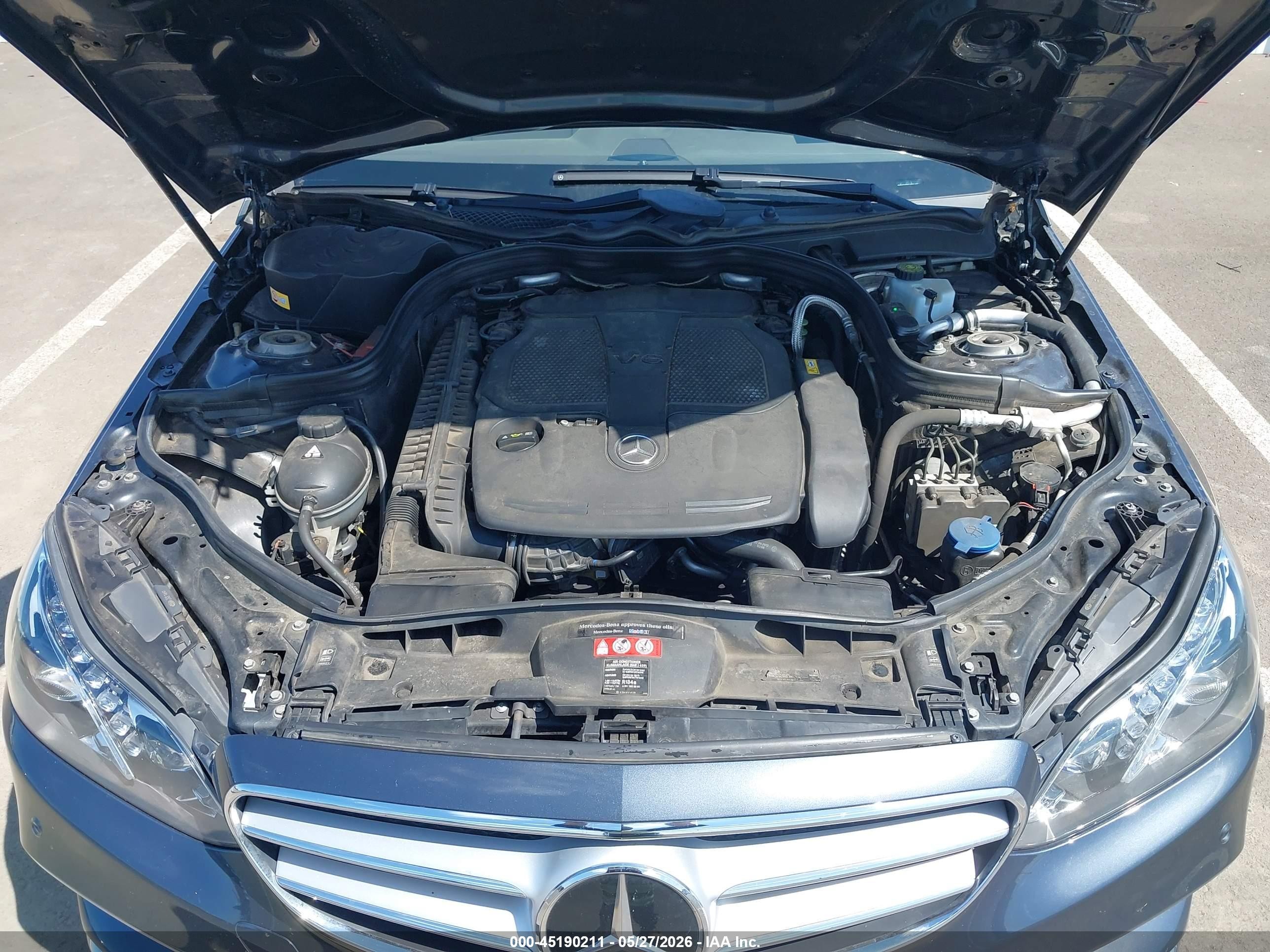 2014 Mercedes-benz E 350 4matic Gray vin: WDDHF8JB0EA908407