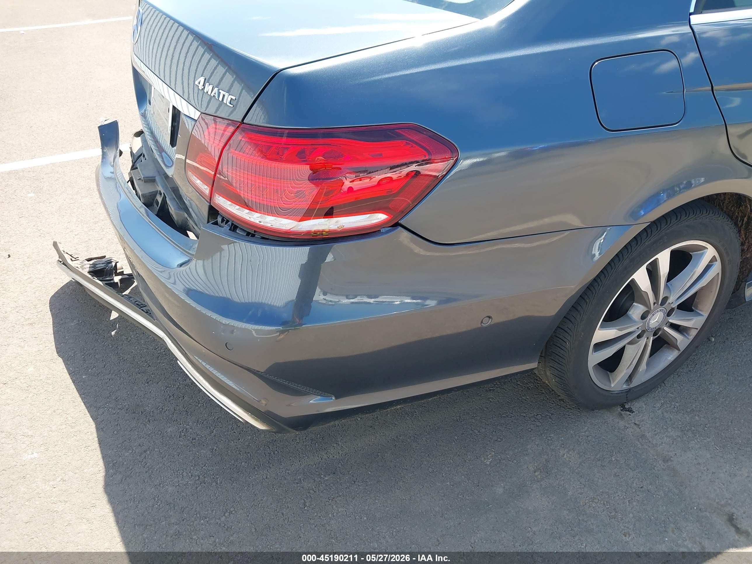 2014 Mercedes-benz E 350 4matic Gray vin: WDDHF8JB0EA908407