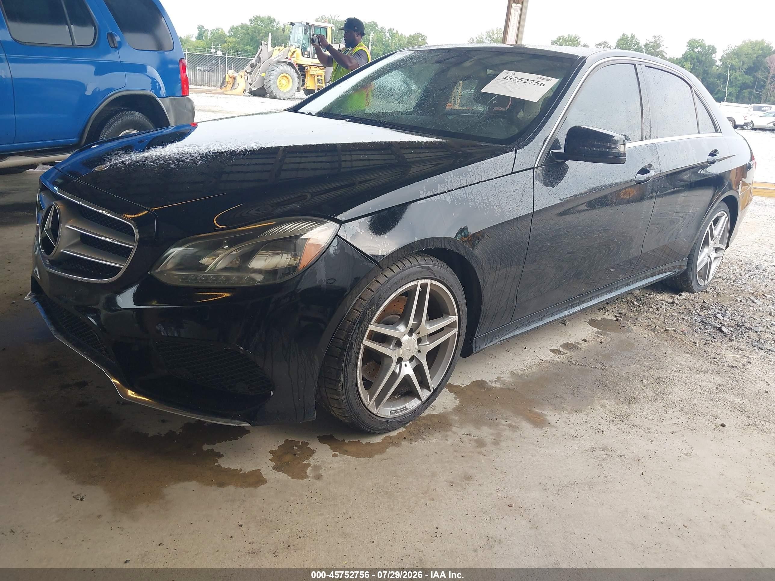 2014 Mercedes-benz E 350 4matic Black vin: WDDHF8JB0EA913316