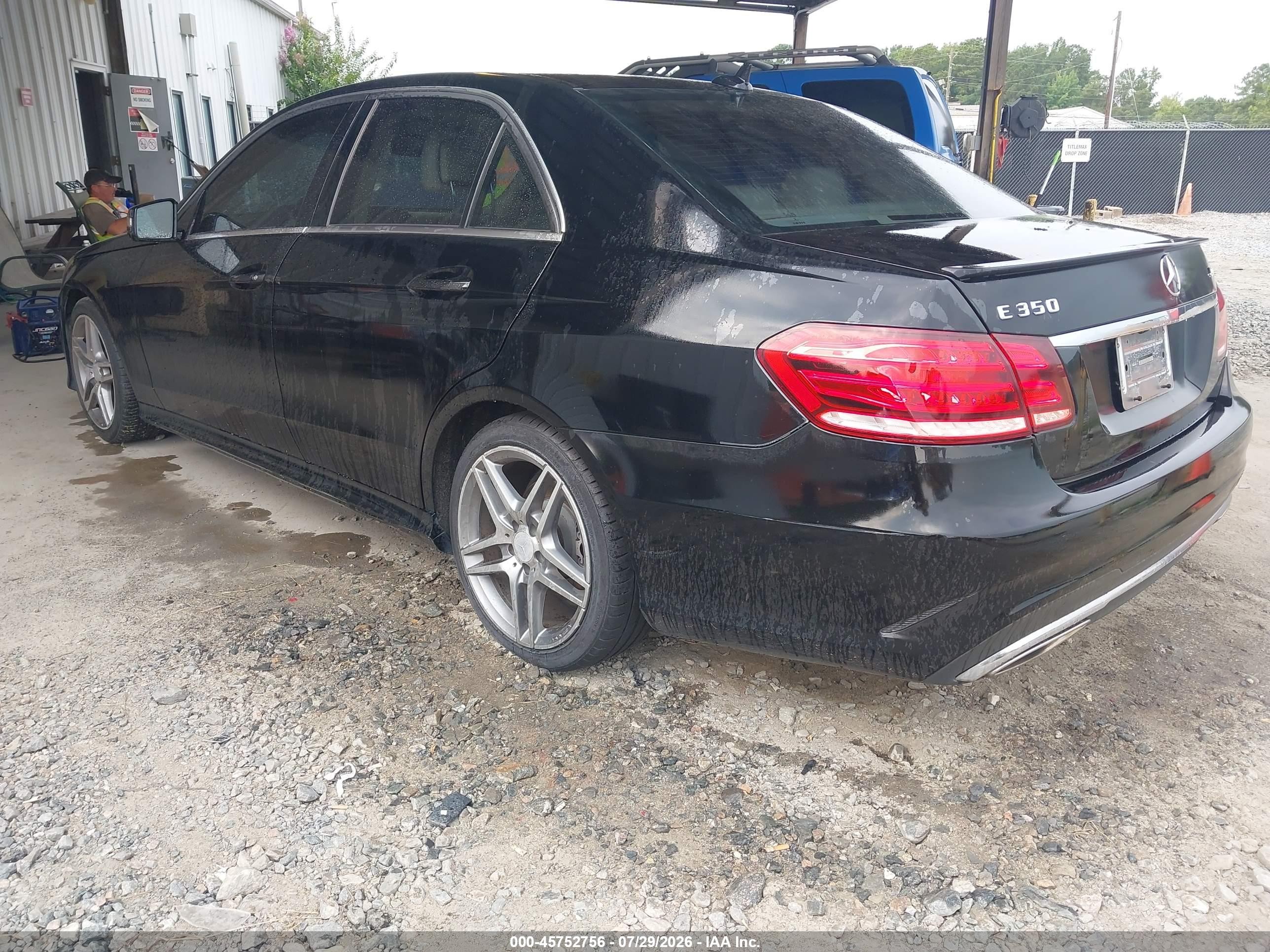 2014 Mercedes-benz E 350 4matic Black vin: WDDHF8JB0EA913316