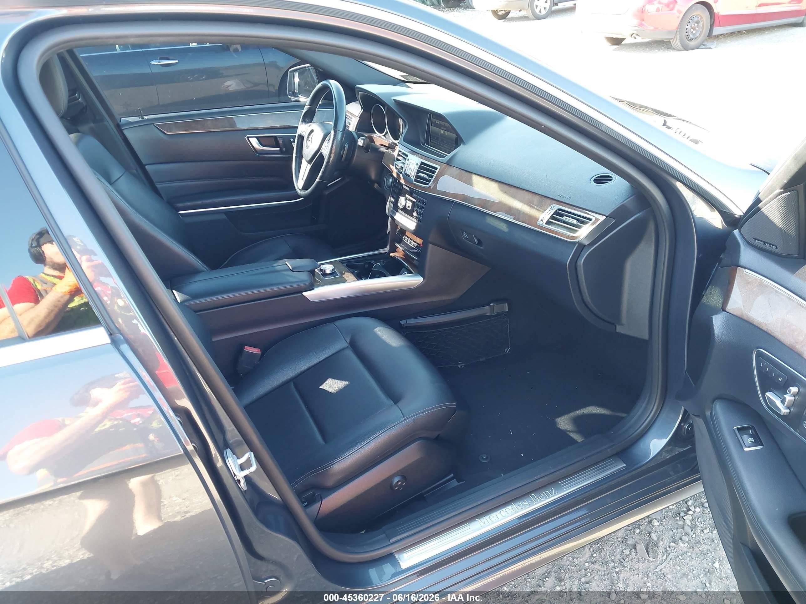2014 Mercedes-benz E 350 4matic Gray vin: WDDHF8JB0EA985861