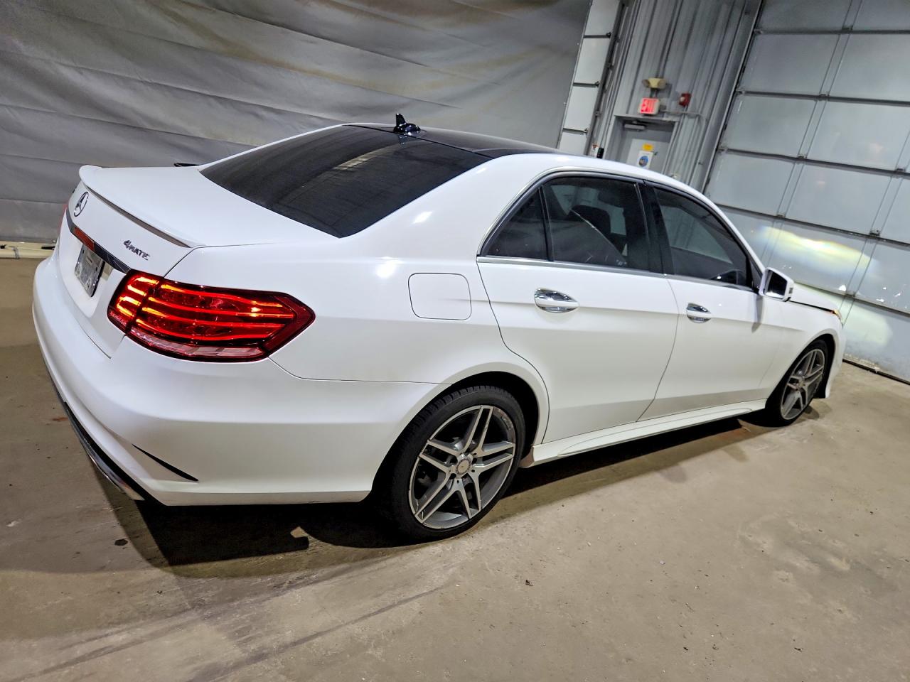 2014 Mercedes-benz E 350 4matic White vin: WDDHF8JB0EB017625