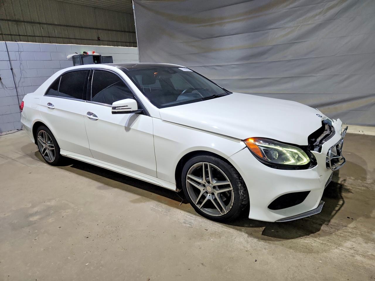 2014 Mercedes-benz E 350 4matic White vin: WDDHF8JB0EB017625