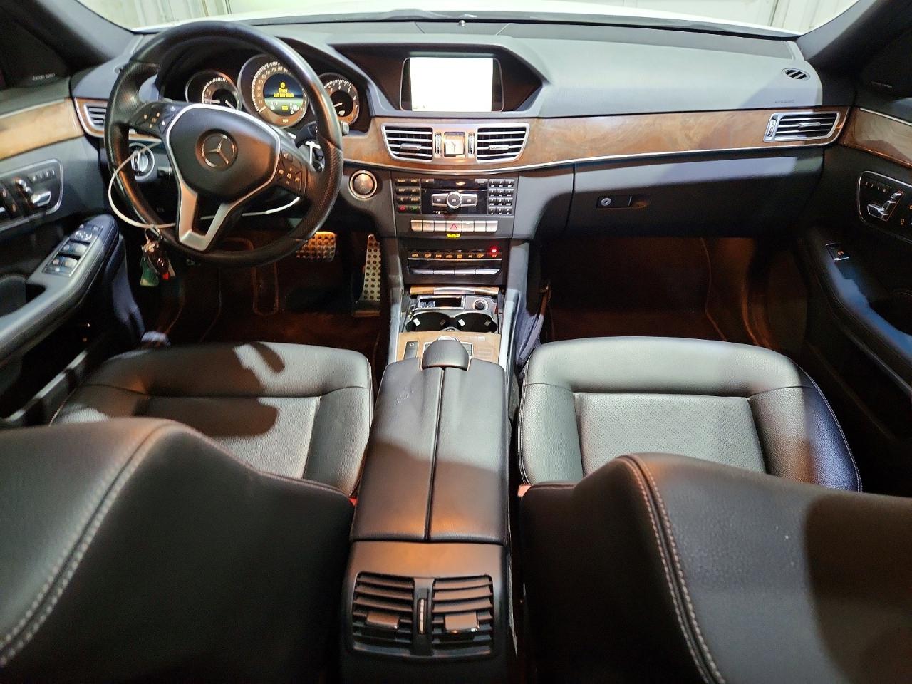 2014 Mercedes-benz E 350 4matic White vin: WDDHF8JB0EB017625