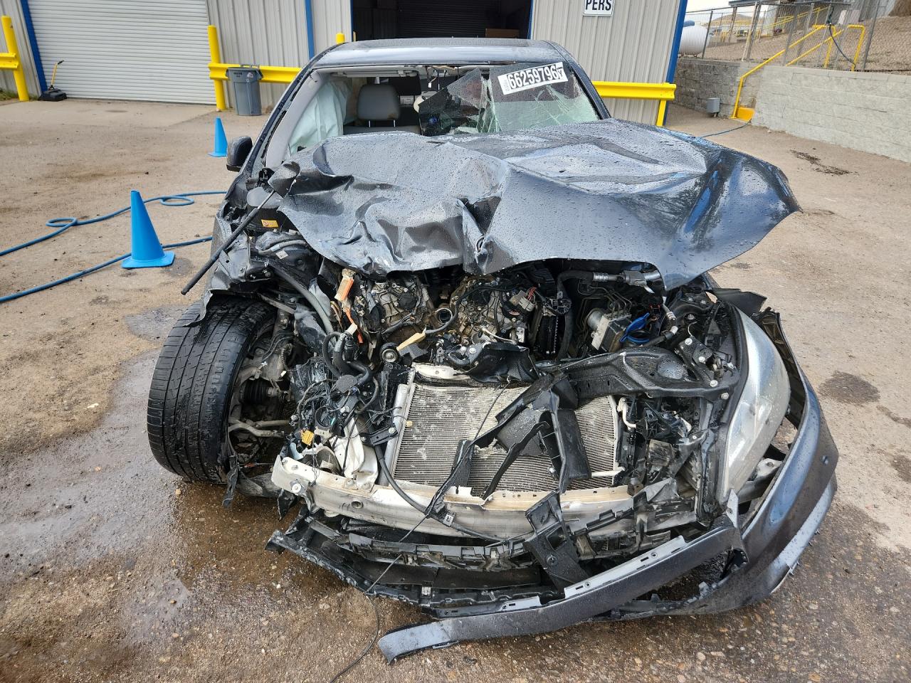 2014 Mercedes-benz E 350 4matic Gray vin: WDDHF8JB0EB022551 Damage: Front Bumper Reinforcement, Bent, > 12 Inches