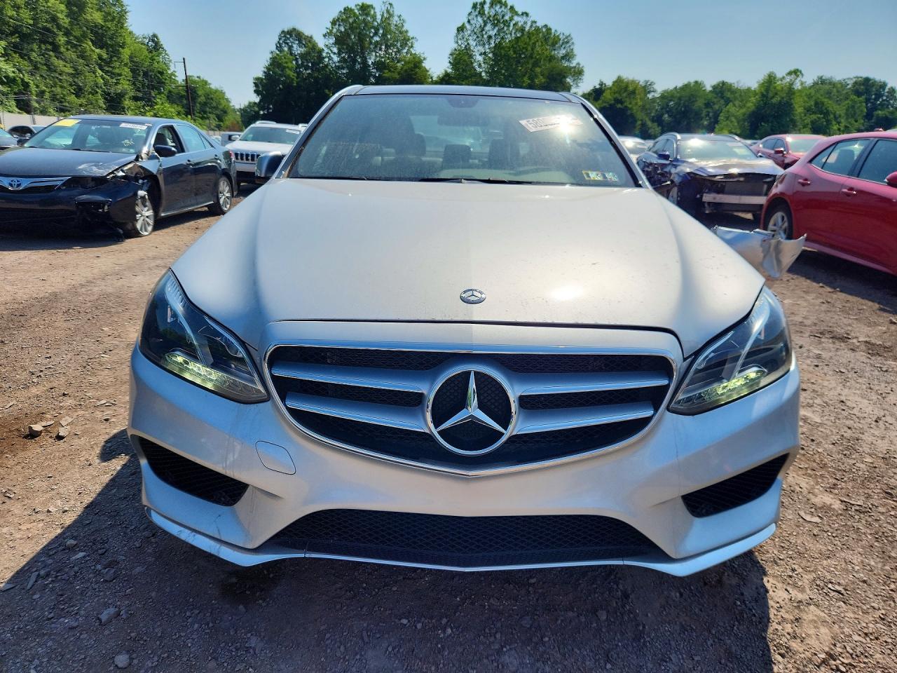 2014 Mercedes-benz E 350 4matic Gray vin: WDDHF8JB0EB041441