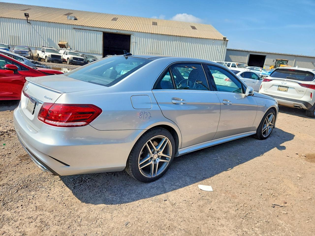 2014 Mercedes-benz E 350 4matic Gray vin: WDDHF8JB0EB041441
