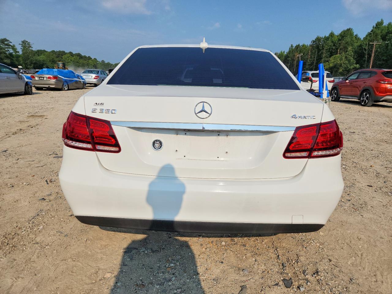 2014 Mercedes-benz E 350 4matic Белый vin: WDDHF8JB0EB059096