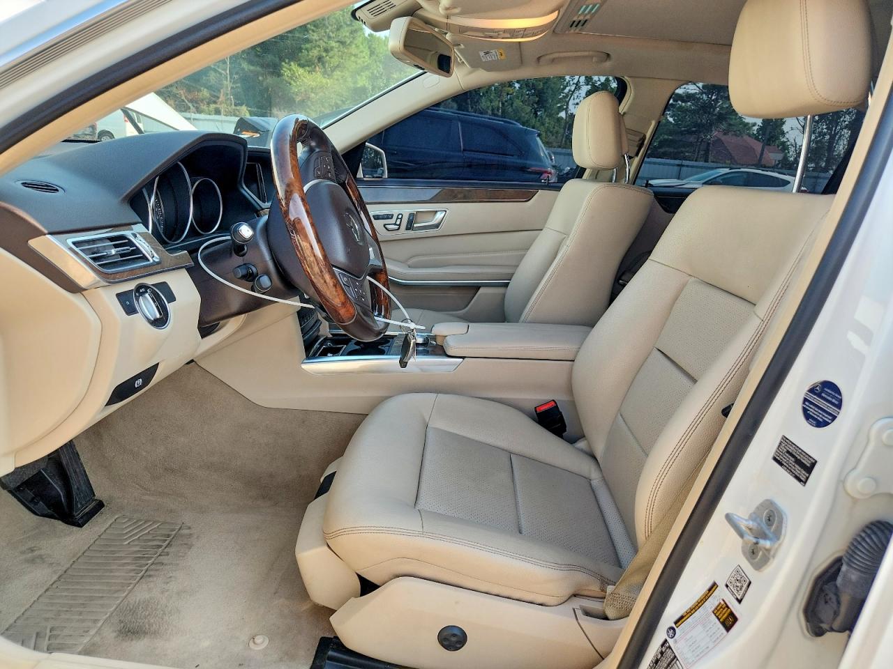 2014 Mercedes-benz E 350 4matic Белый vin: WDDHF8JB0EB059096