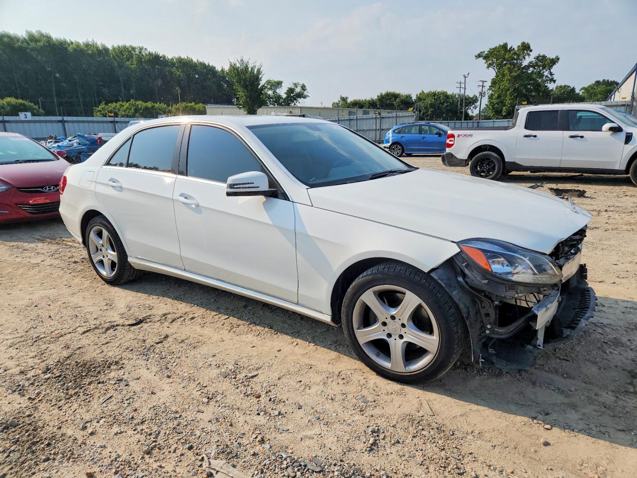 2014 Mercedes-benz E 350 4matic Белый vin: WDDHF8JB0EB059096