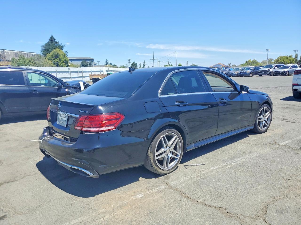2015 Mercedes-benz E 350 4matic Black vin: WDDHF8JB0FB106421