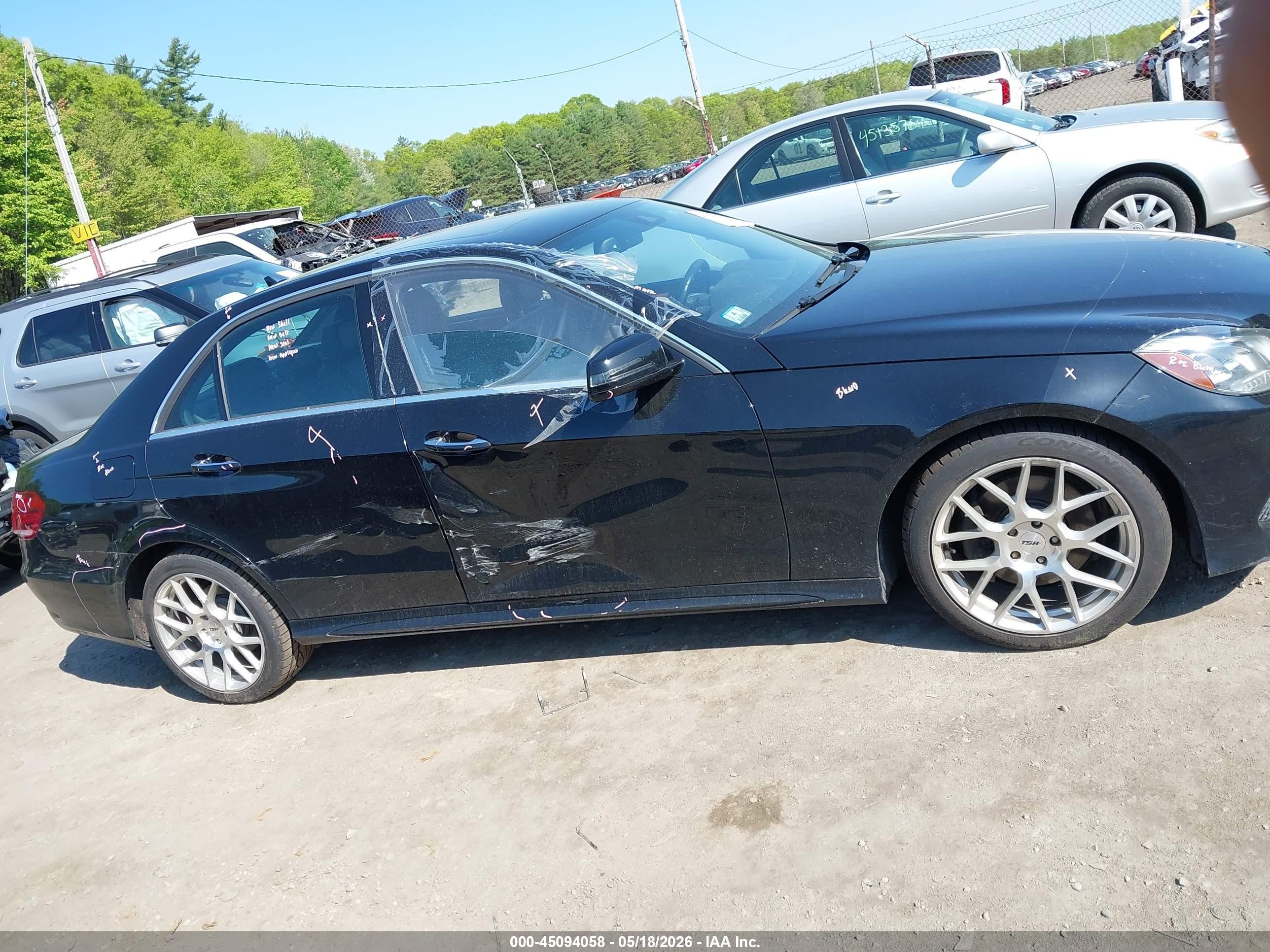 2015 Mercedes-benz E 350 4matic Черный vin: WDDHF8JB0FB126944
