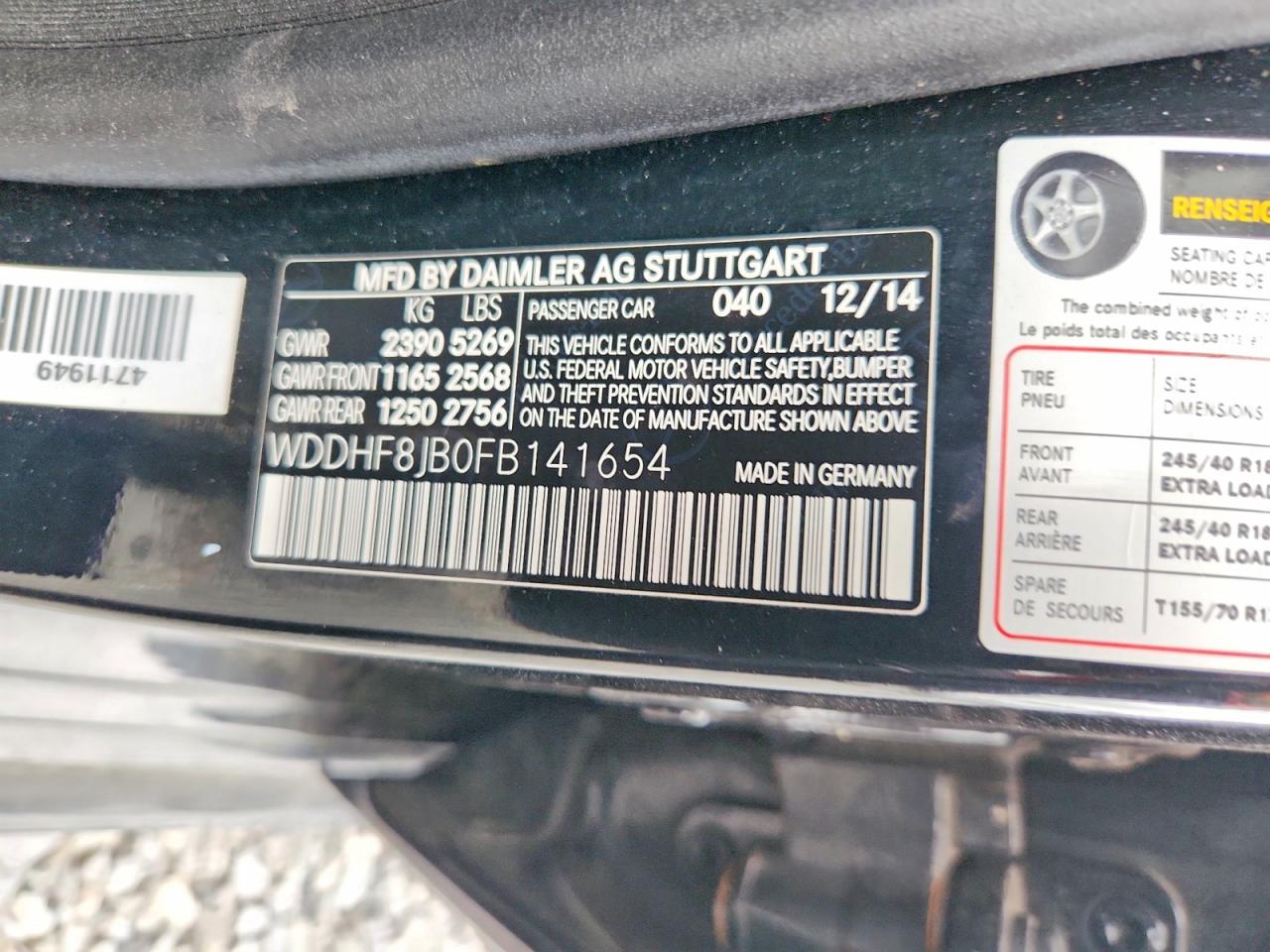 2015 Mercedes-benz E 350 4matic Black vin: WDDHF8JB0FB141654