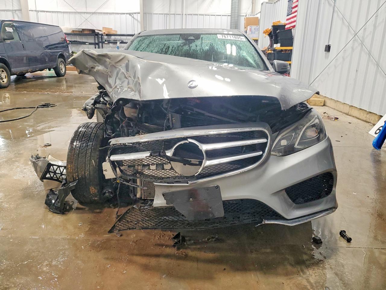 2015 Mercedes-benz E 350 4matic Gray vin: WDDHF8JB0FB144313