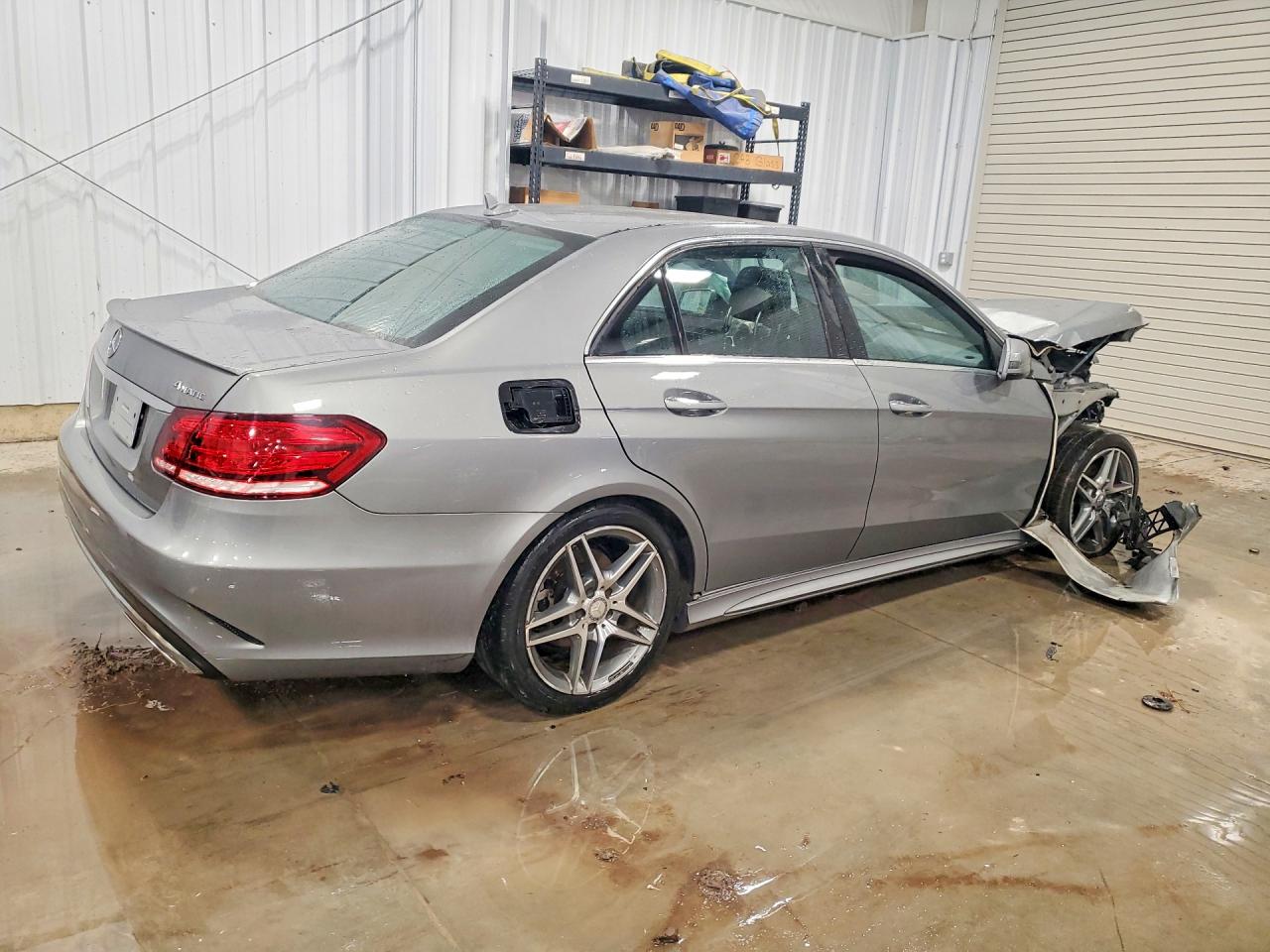 2015 Mercedes-benz E 350 4matic Gray vin: WDDHF8JB0FB144313