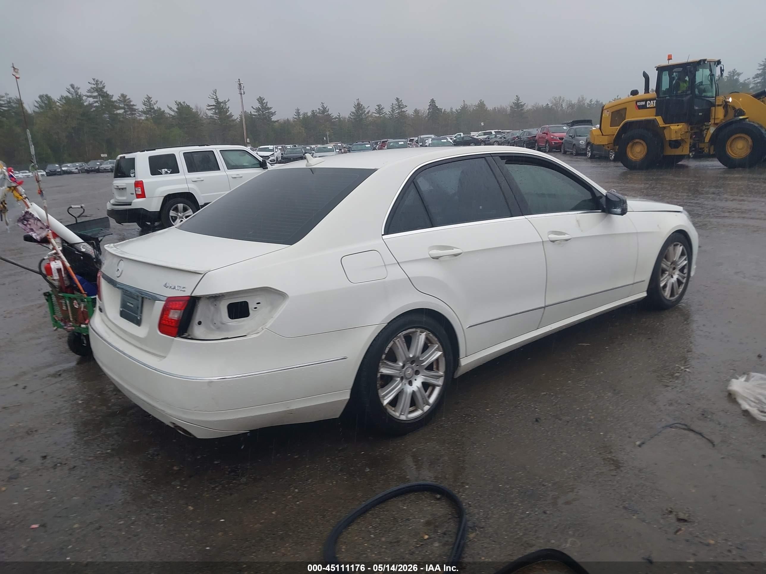 2012 Mercedes-benz E 350 4matic Белый vin: WDDHF8JB1CA604080