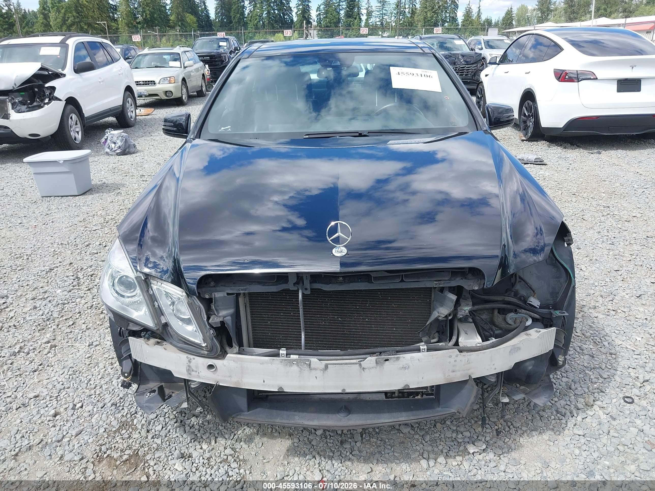 2012 Mercedes-benz E 350 4matic Black vin: WDDHF8JB1CA623308