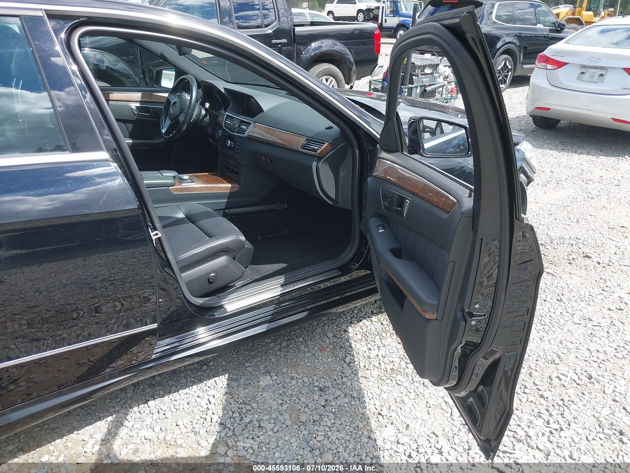 2012 Mercedes-benz E 350 4matic Black vin: WDDHF8JB1CA623308