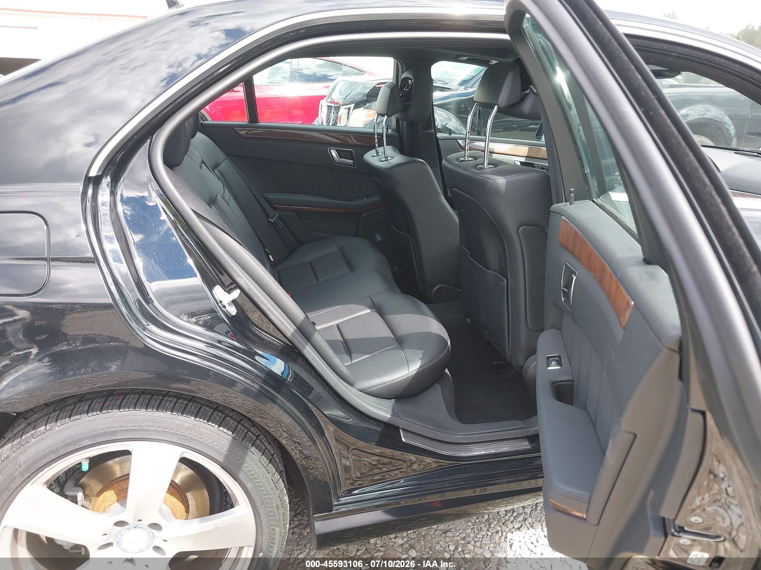 2012 Mercedes-benz E 350 4matic Black vin: WDDHF8JB1CA623308