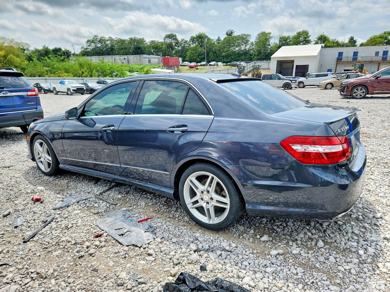 2013 Mercedes-benz E 350 4matic Серый vin: WDDHF8JB1DA694199