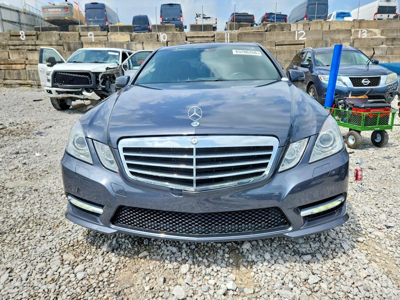 2013 Mercedes-benz E 350 4matic Серый vin: WDDHF8JB1DA694199