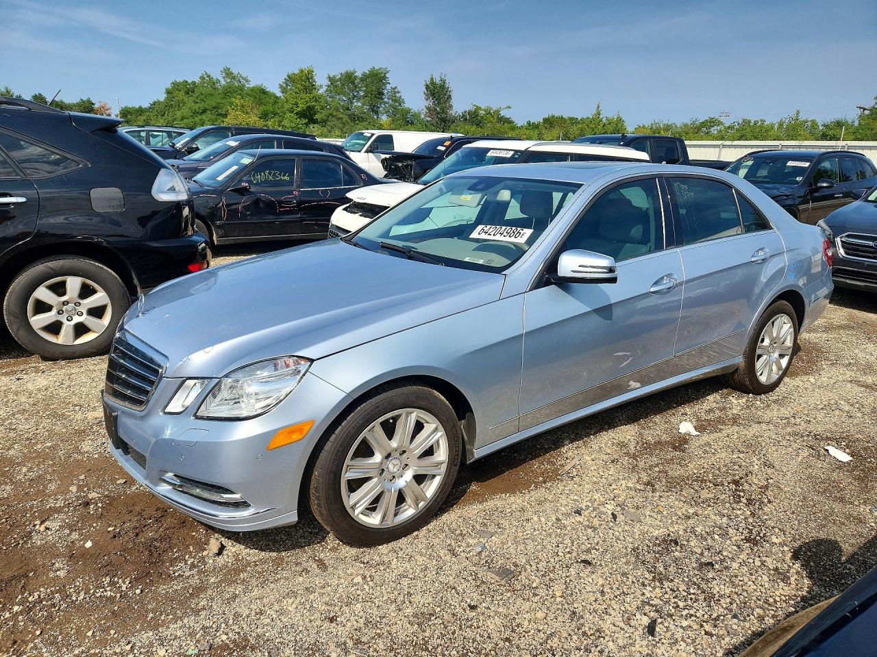 2013 Mercedes-benz E 350 4matic Silver vin: WDDHF8JB1DA711955