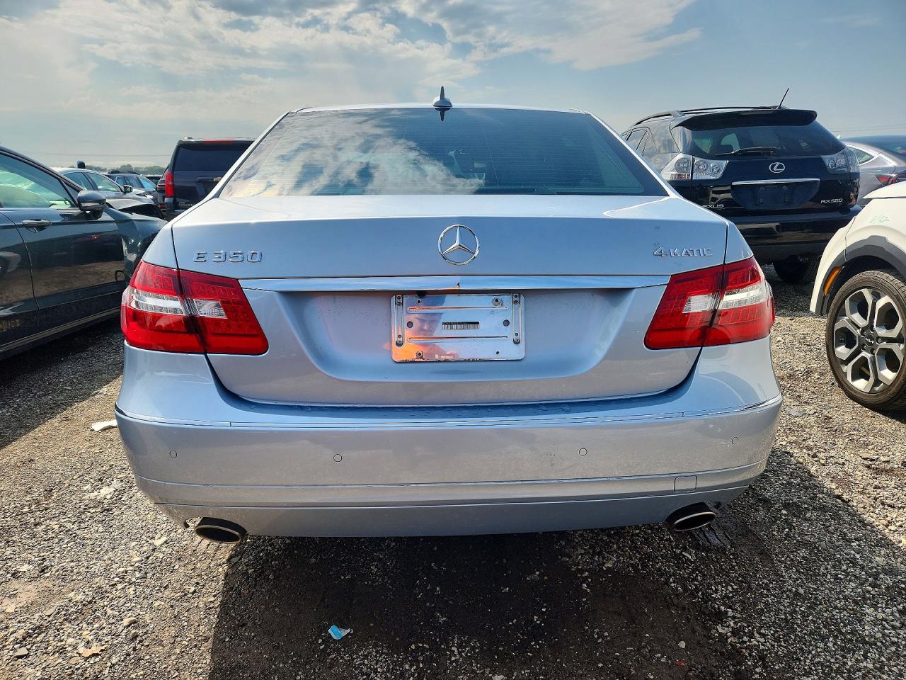 2013 Mercedes-benz E 350 4matic Silver vin: WDDHF8JB1DA711955
