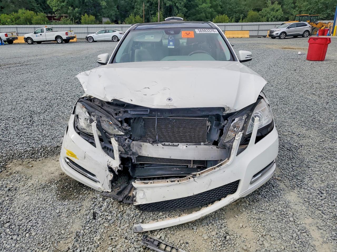 2013 Mercedes-benz E White vin: WDDHF8JB1DA728318