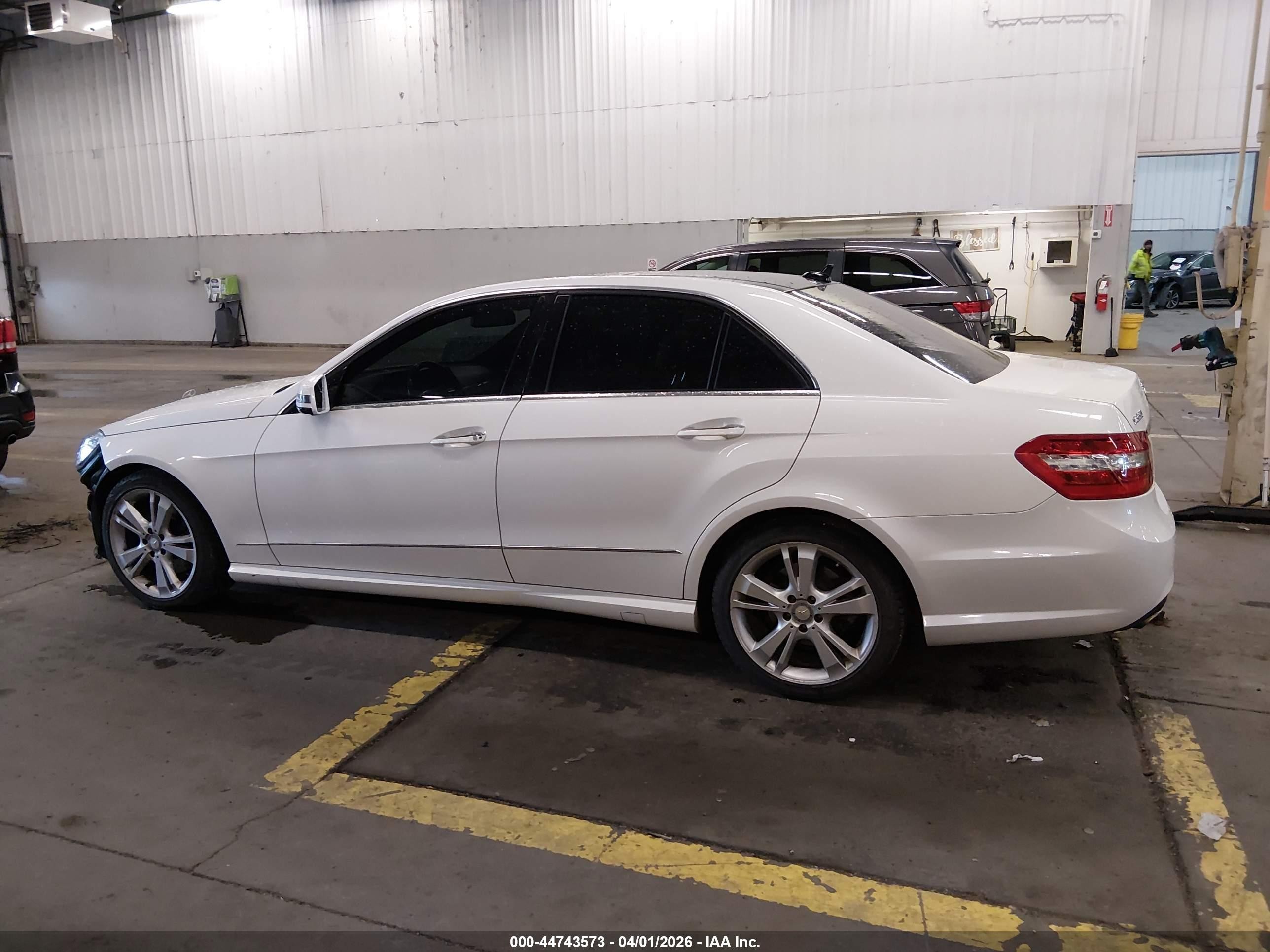 2013 Mercedes-benz E 350 4matic Белый vin: WDDHF8JB1DA735317